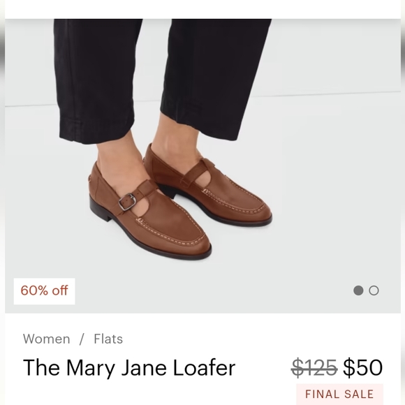 Everlane Shoes Everlane Mary Jane Loafer Poshmark